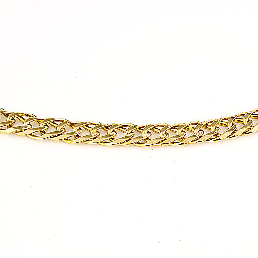 9ct gold 19.6g 18 inch double curb Chain